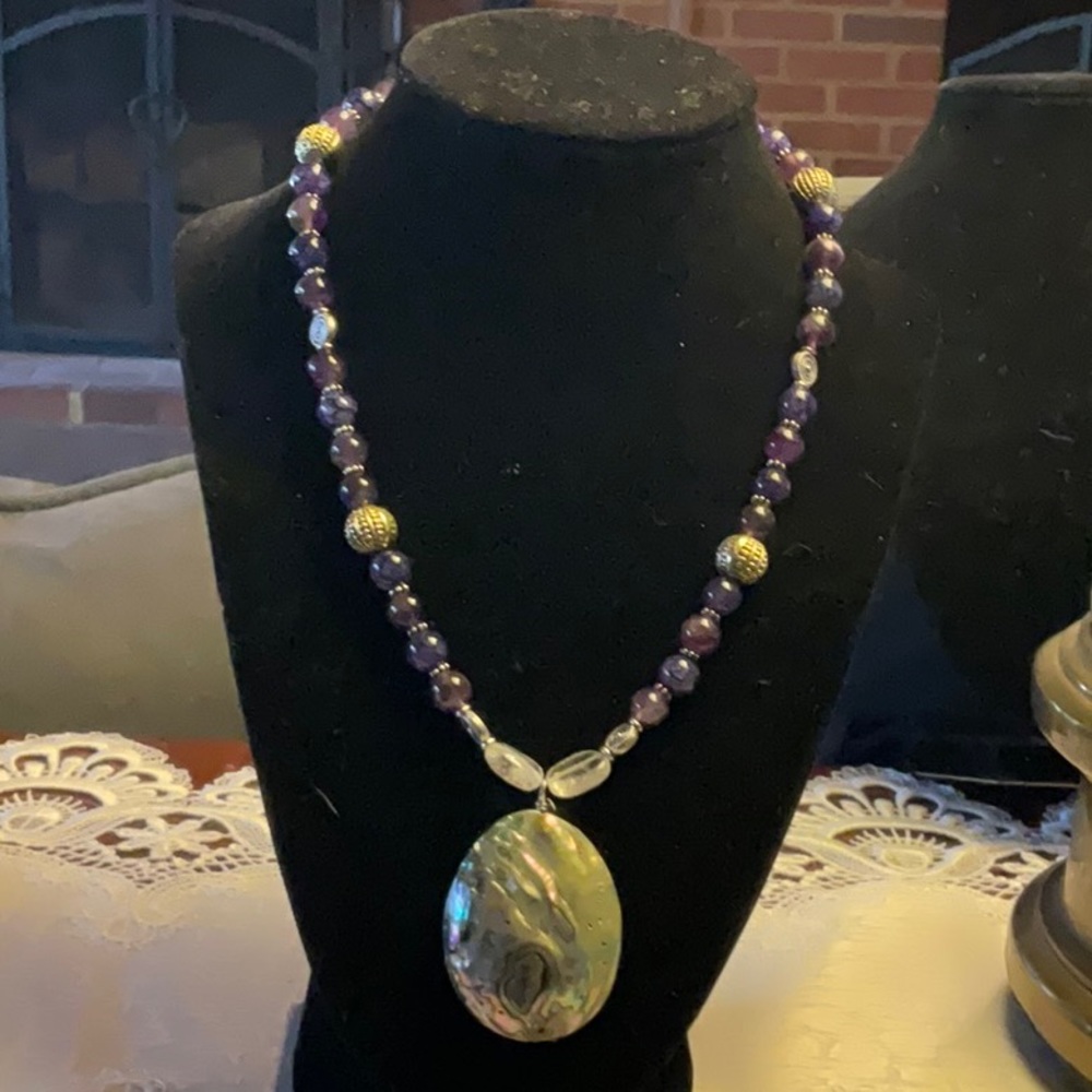 Handmade Natural Stone Necklace